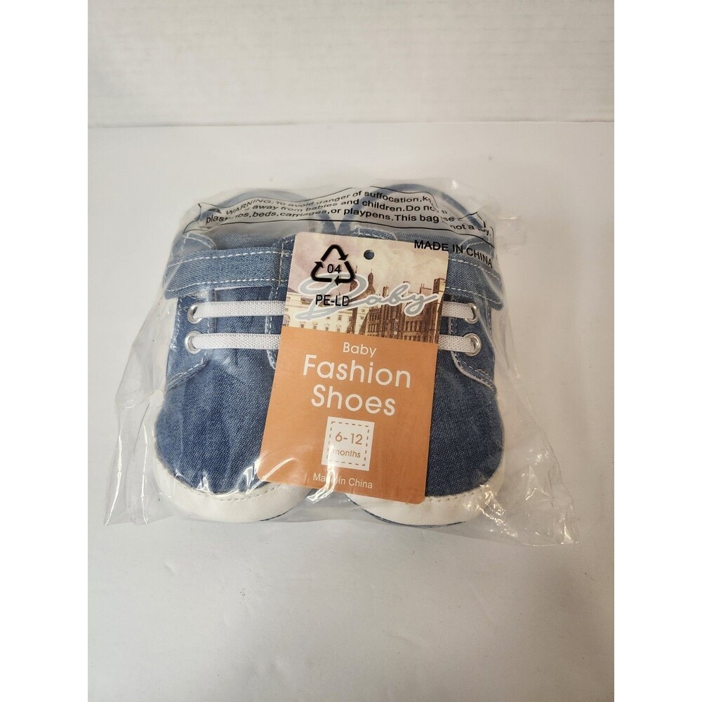 Baby fashion shoes size 6-12 months, color Blue